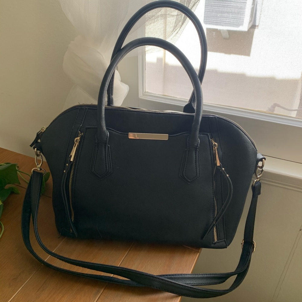 Black Leather Purse by Mossimo